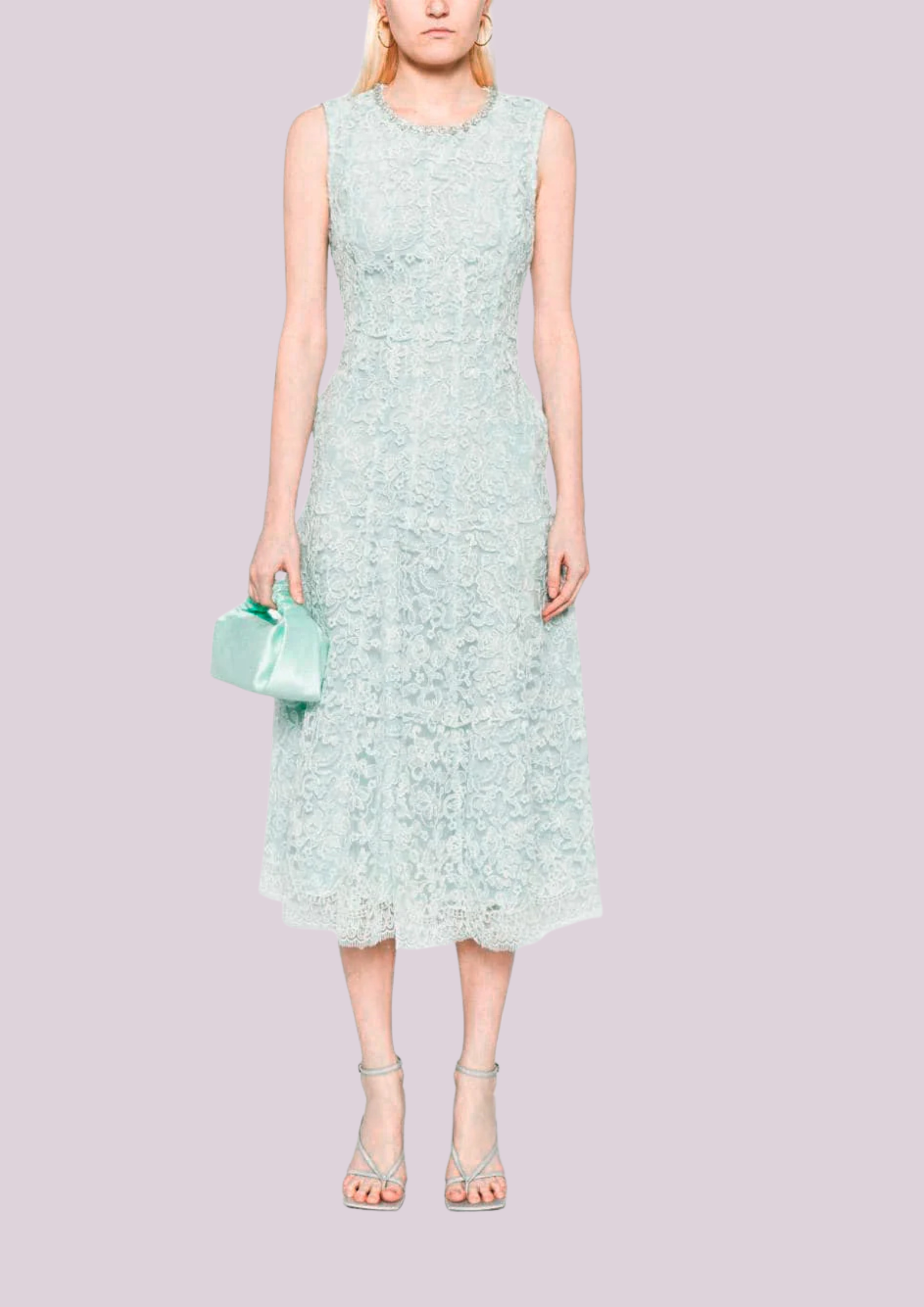 The Cord Green Dress