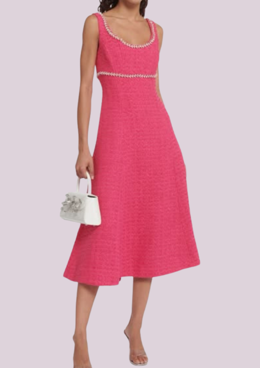 The Pink Self Portrait Dress