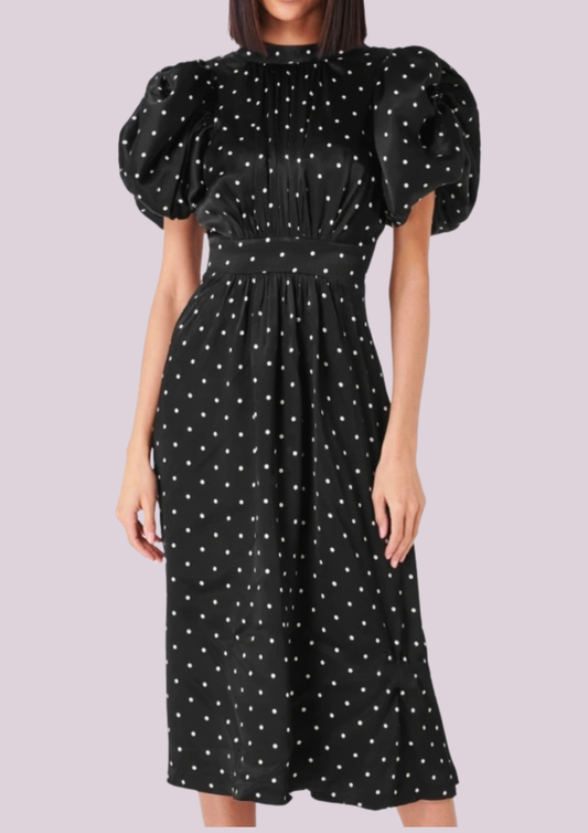 The Noon Polka Dot Dress