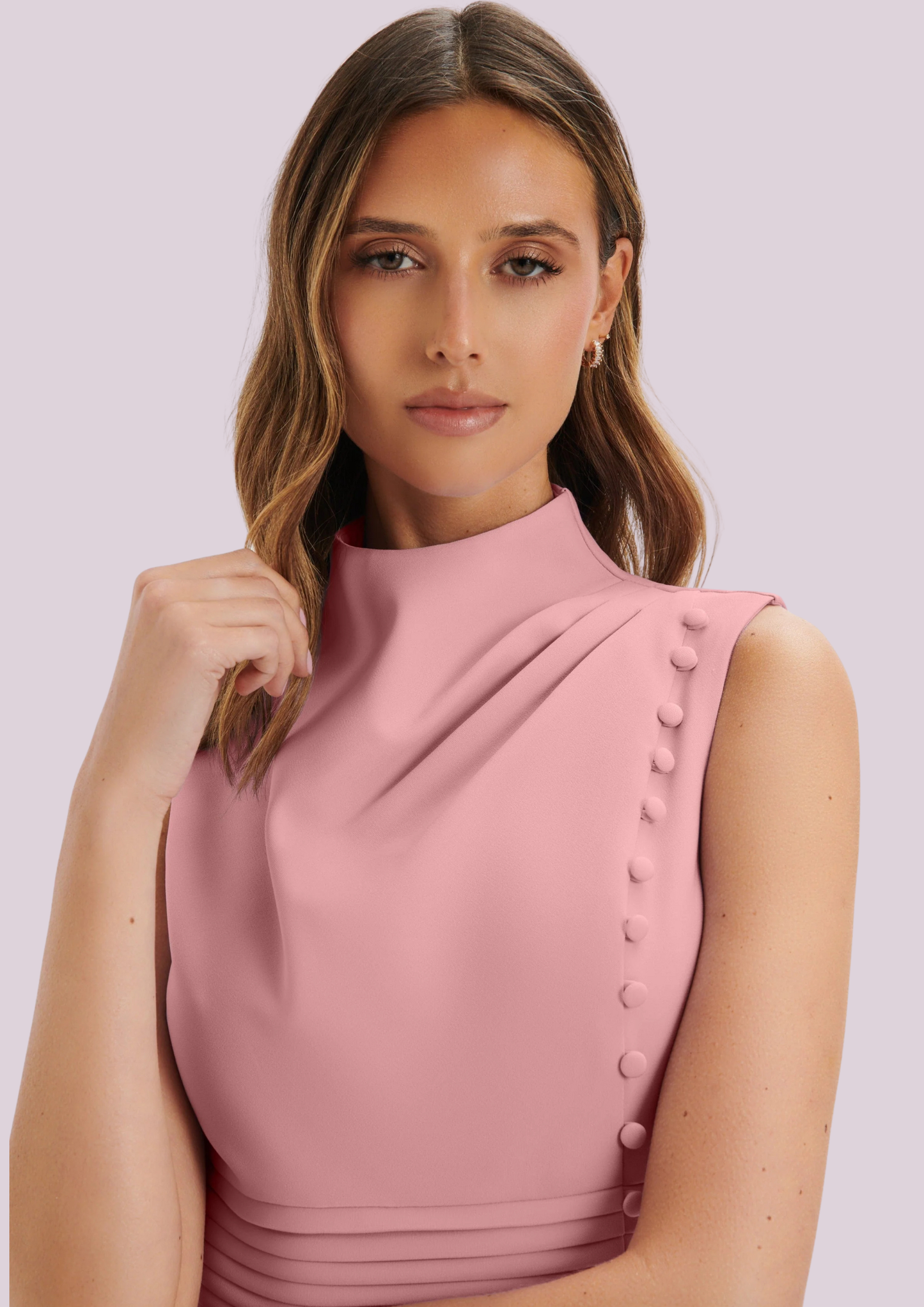 The Pink Saffron Dress