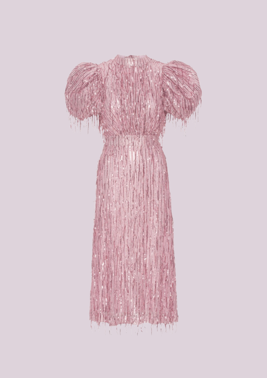 The Dawn Sequin Fringe Dress